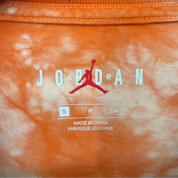 Air Jordan X Chicago S Crossover Series All-Star Cody Hudson Orange Tie Dye 0855 - Picture 7 of 13